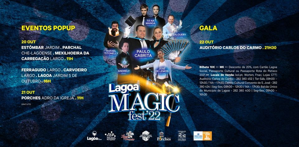 Lagoa Magic Fest'22 | Eventos PopUp | Gala