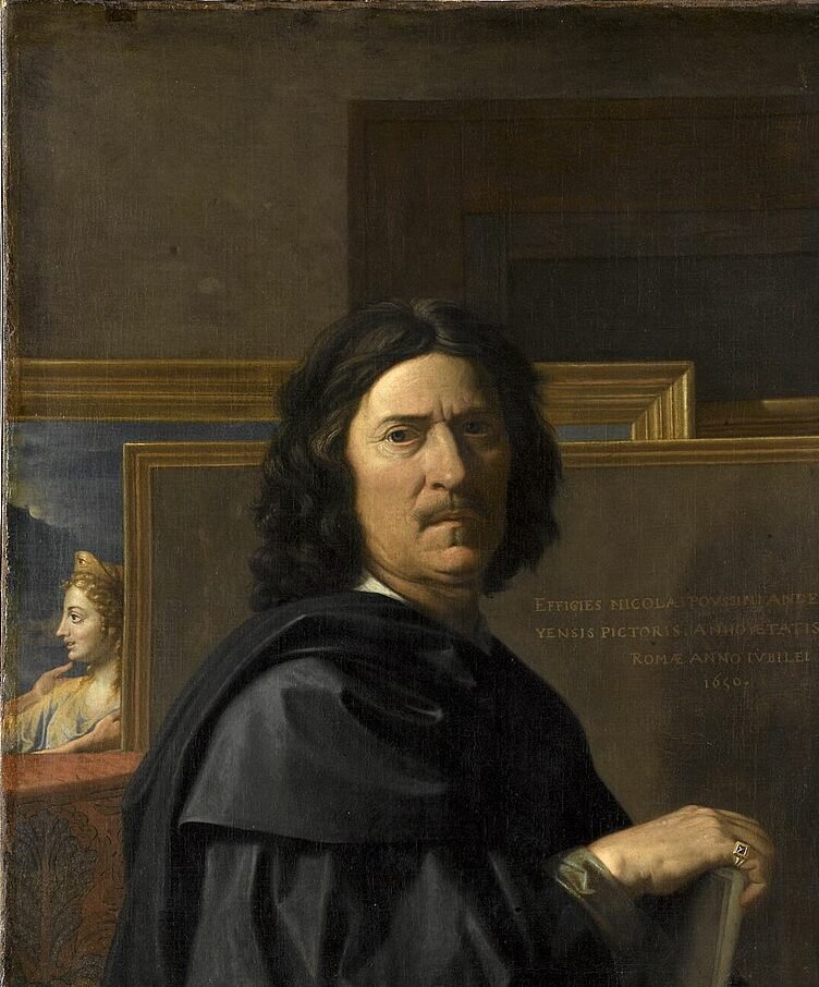 Autorretrato de Nicolas Poussin