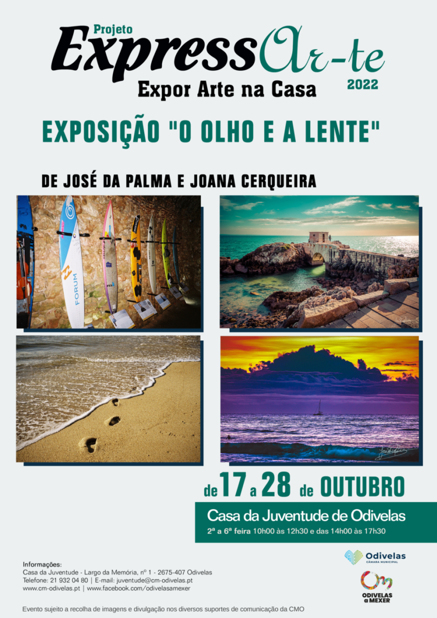 'O OLHO E A LENTE' de José da Palma e Joana Cerqueira / Exposição Fotográfica