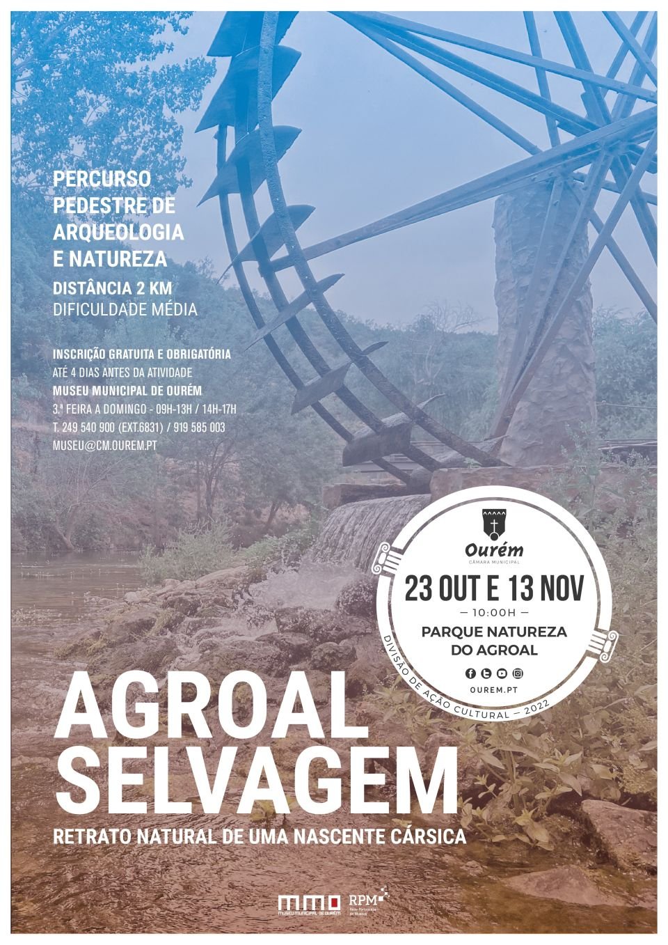 “AGROAL SELVAGEM: RETRATO NATURAL DE UMA NASCENTE CÁRSICA” - PERCURSO PEDESTRE DE ARQUEOLOGIA E NATUREZA