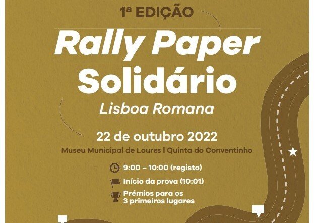 RALLY PAPER SOLIDÁRIO - Lisboa Romana