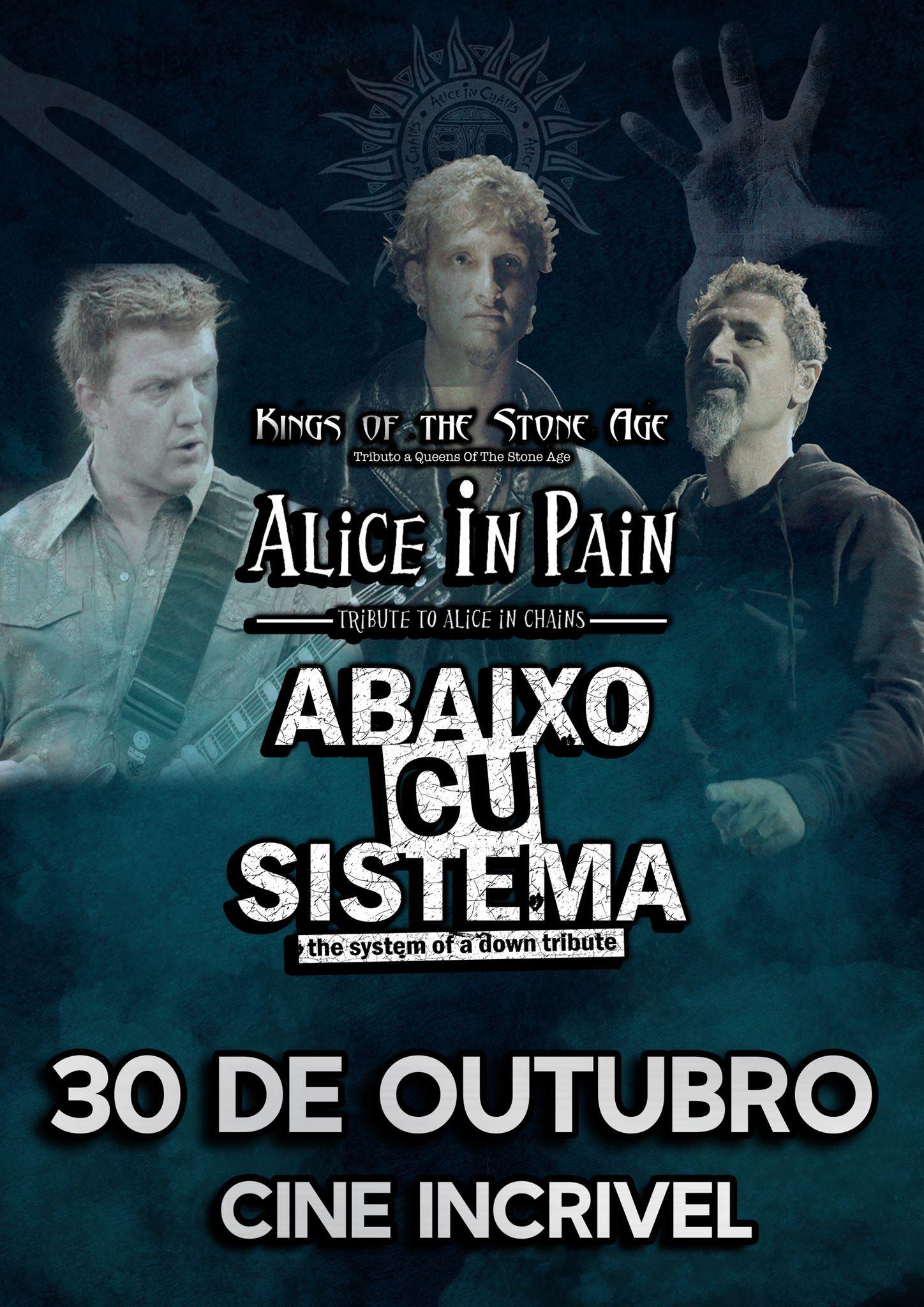 ABAIXO CU SISTEMA . ALICE IN PAIN - KINGS OF THE STONE AGE - 12€