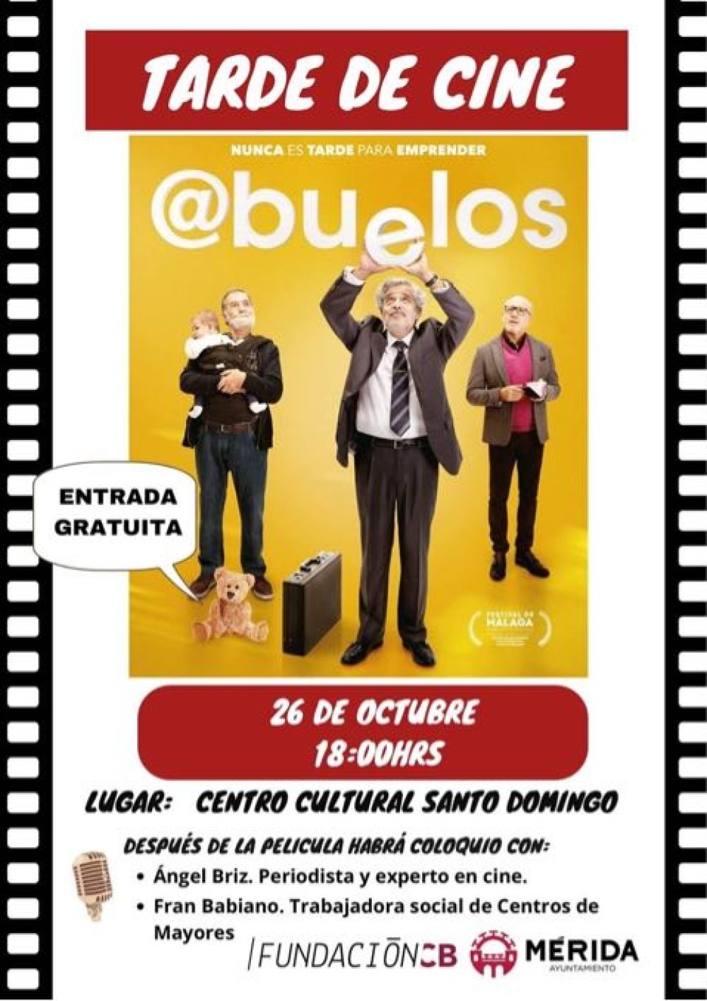 Cine: «@buelos» (Mes de los Mayores) - VIRAL