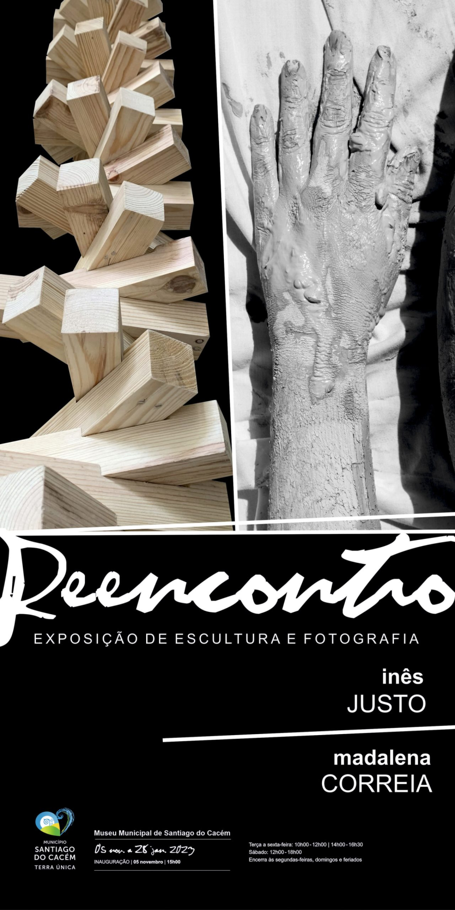 Exposição de Escultura e Fotografia “Reencontro” de Inês Justo e Madalena Correia