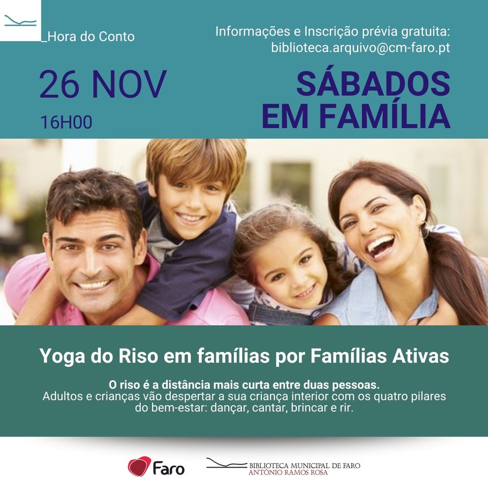 Yoga do Riso em Família | 'Sábados em Família'