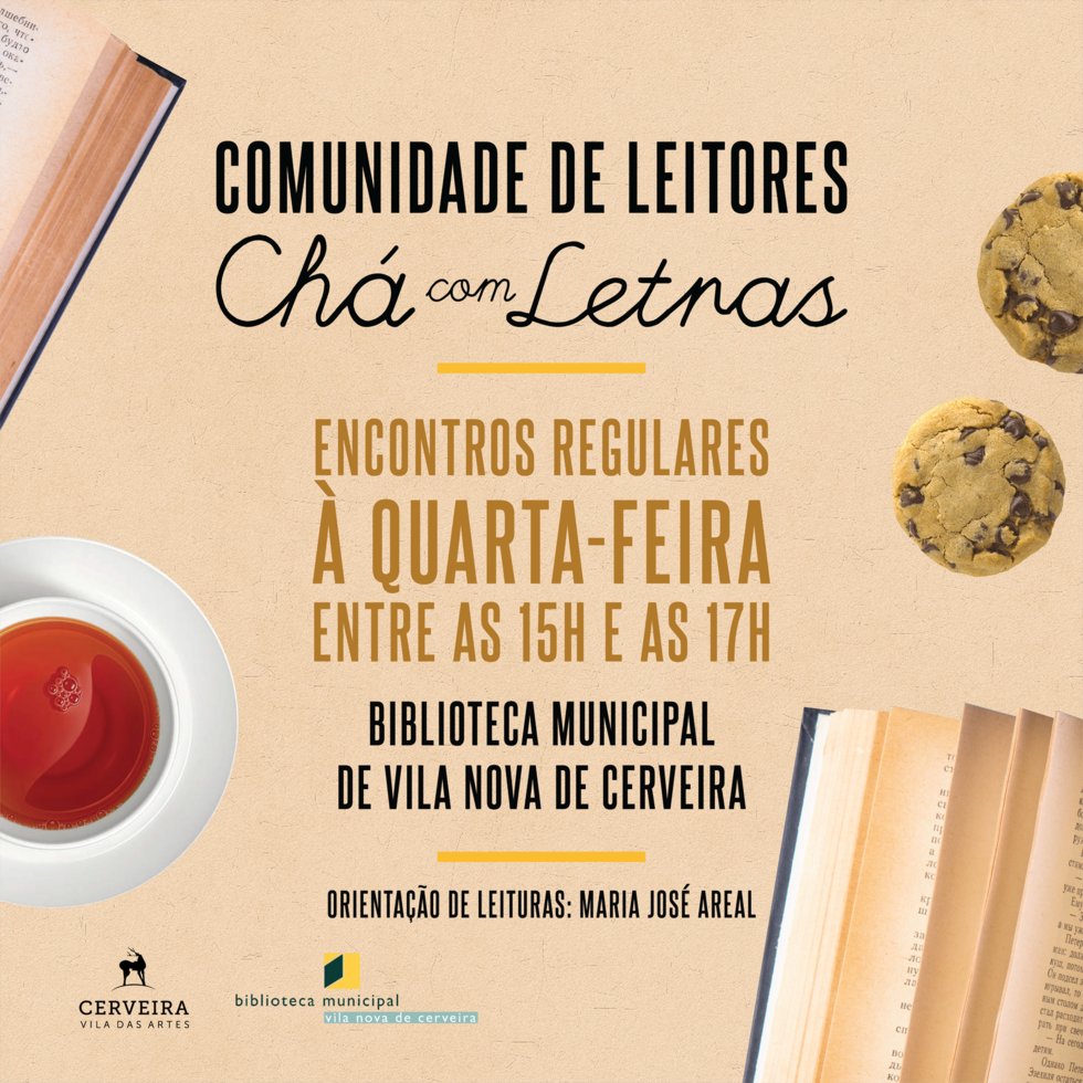 COMUNIDADE DE LEITORES – CHÁ COM LETRAS
