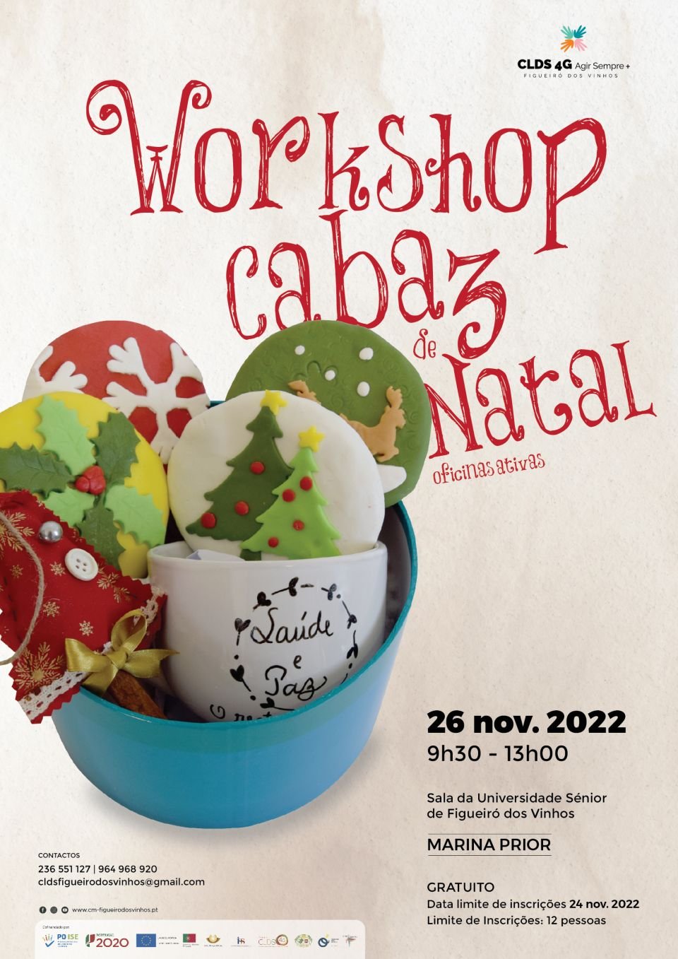 Workshop: 'Cabaz de Natal' - Inscrições Abertas