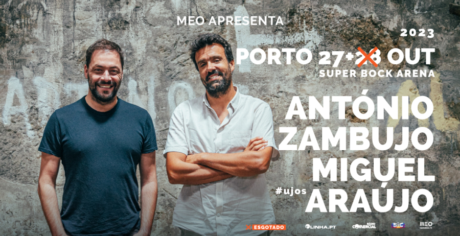 António Zambujo & Miguel Araújo - 27 Outubro, 21:30