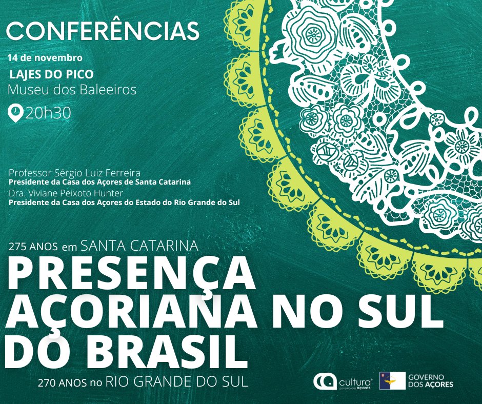 Museu do Pico recebe Conferência sobre a presença açoriana no sul do Brasil