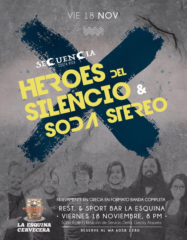 Secuencia: Especial Héroes del Silencio y Soda Stereo