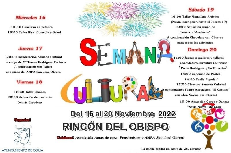 Semana Cultural de Rincón del Obispo 2022