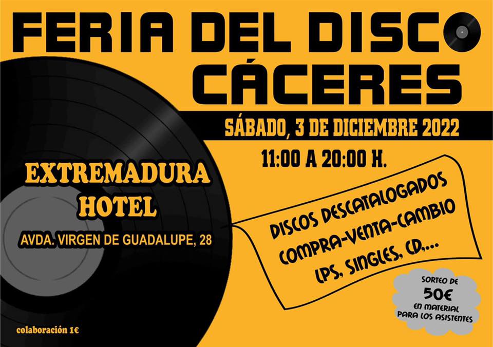 Feria de discos en Cáceres
