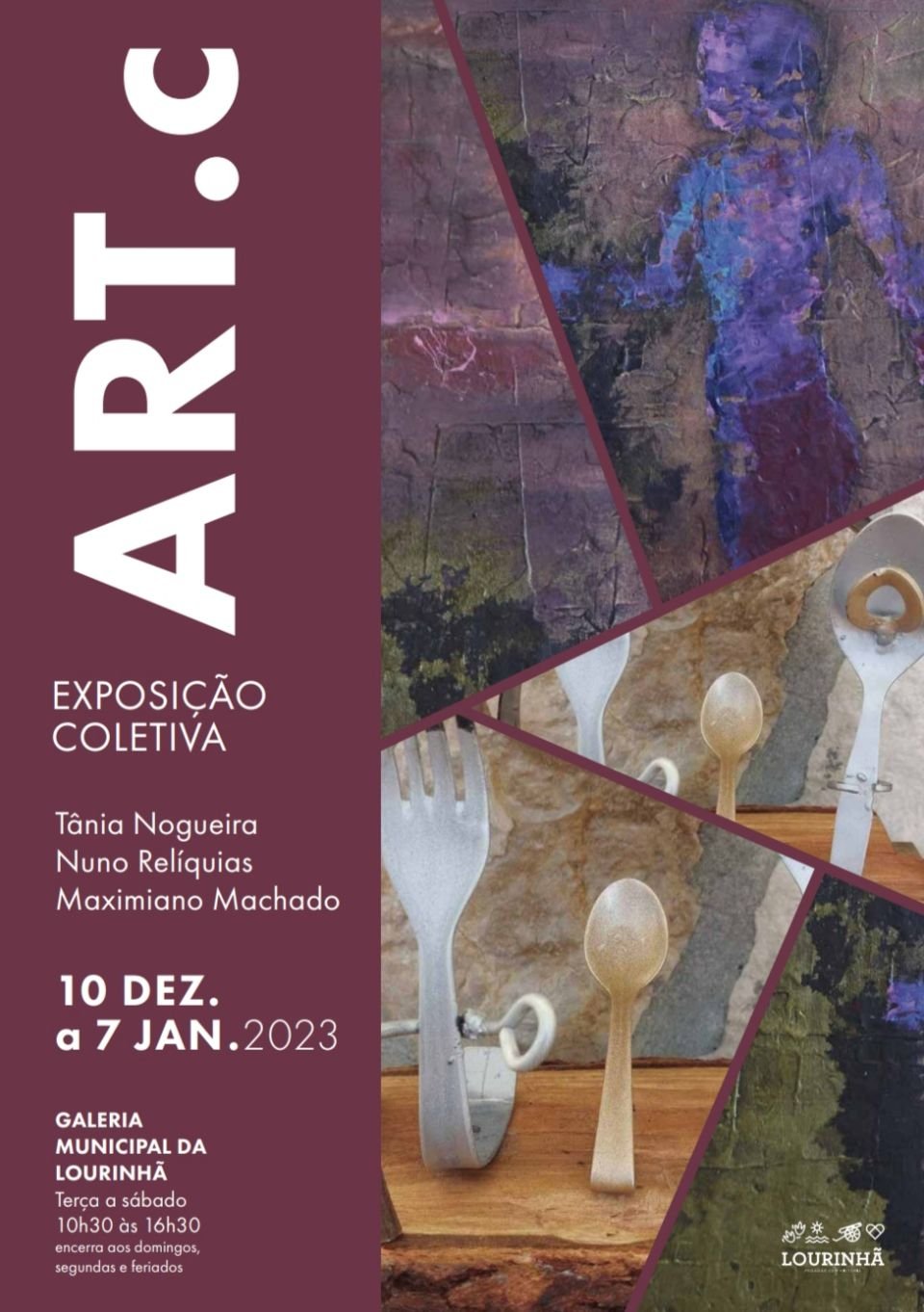 Exposição Coletiva de Pintura e Escultura - ART.c