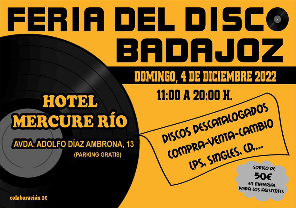 Feria de discos en Badajoz