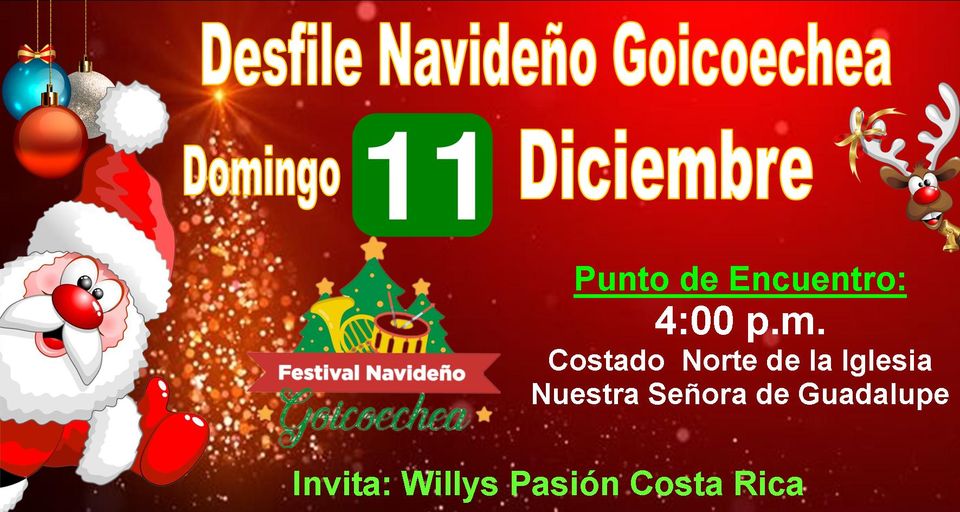 Desfile Navideño Goicoechea en Willys 2022