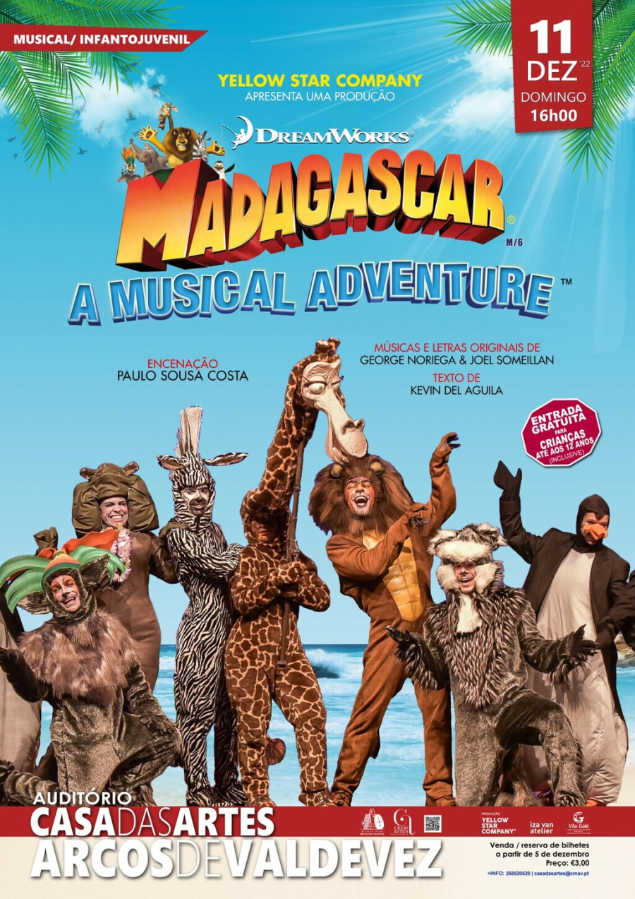 Musical 'Madagáscar'