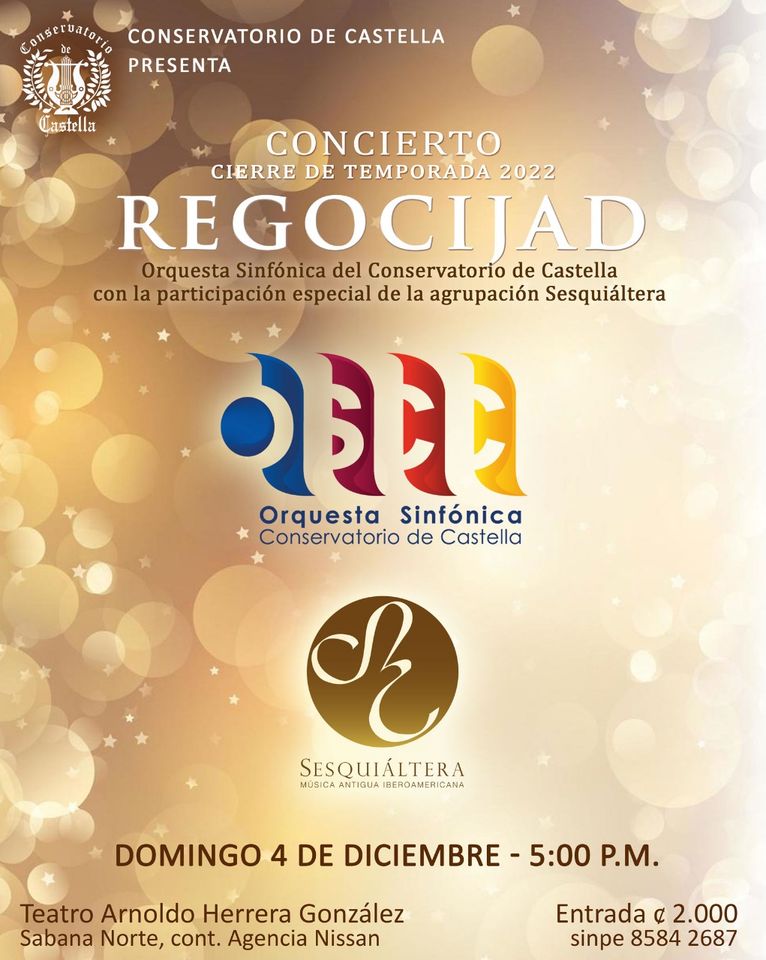 REGOCIJAD | Orquesta Sinfónica Conservatorio Castella