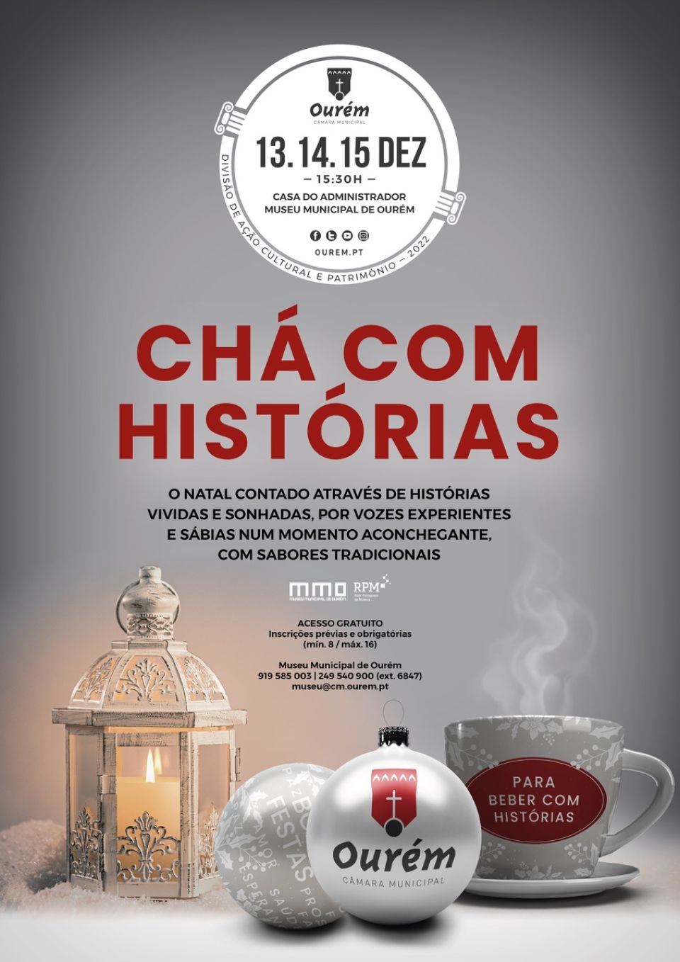 CHÁ COM HISTÓRIAS DE NATAL