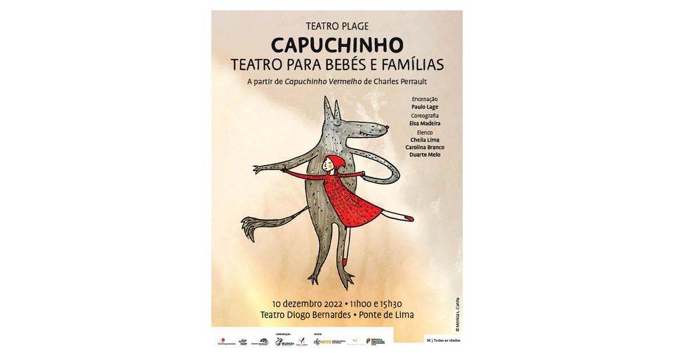 'Capuchinho' | Teatro para Bebés e Famílias | Teatro Diogo Bernardes