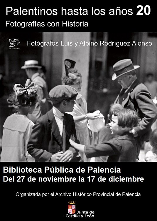 Exposición de fotografía 'Palentinos hasta los años 20: imágenes con historia'.