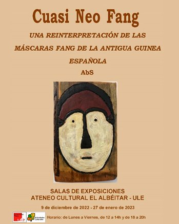 Cuasi Neo Fang. Una interpretación de las máscaras Fang de la antigua Guinea Española. El Albéitar