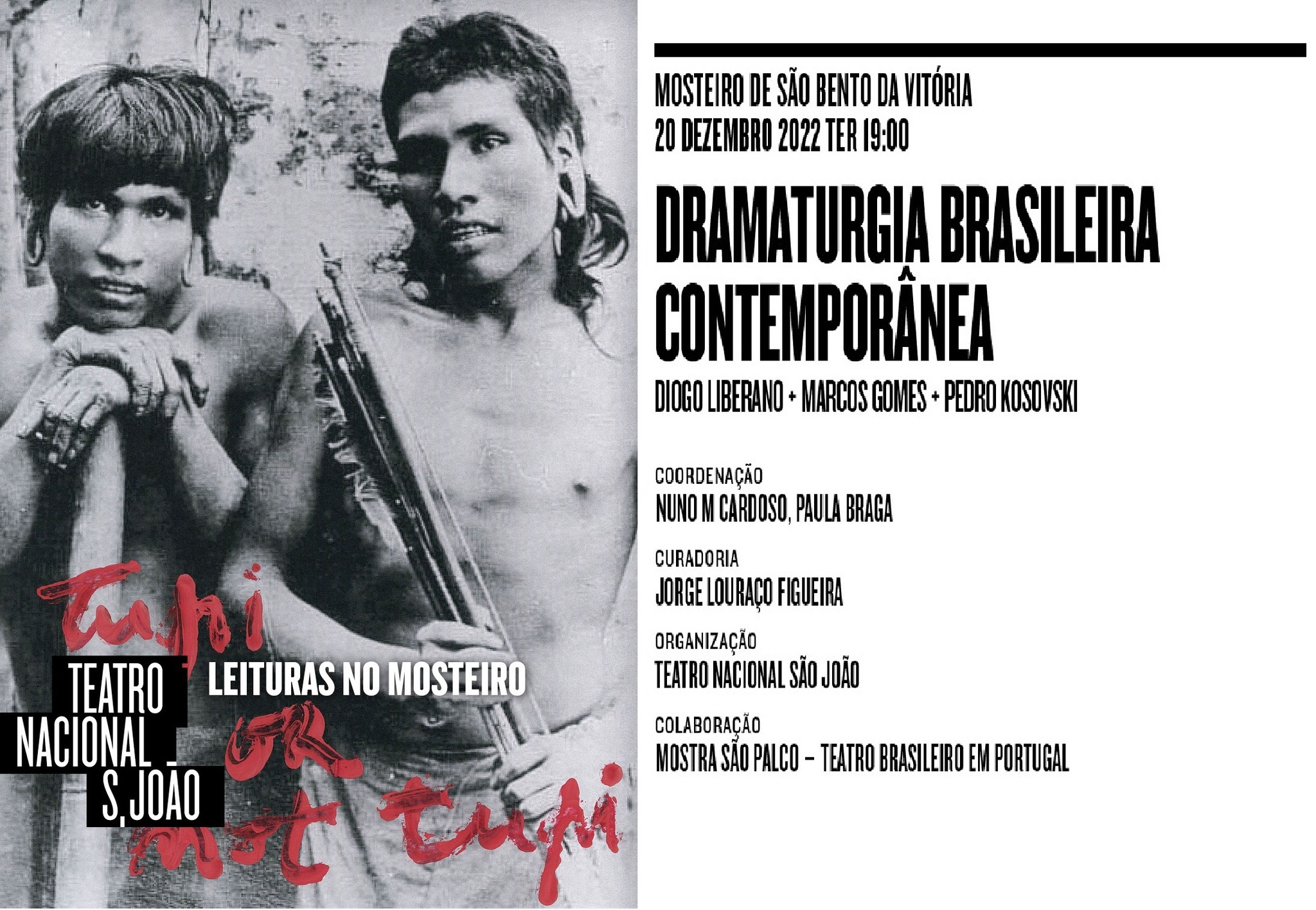 Leituras no Mosteiro: Dramaturgia Brasileira Contemporânea III 