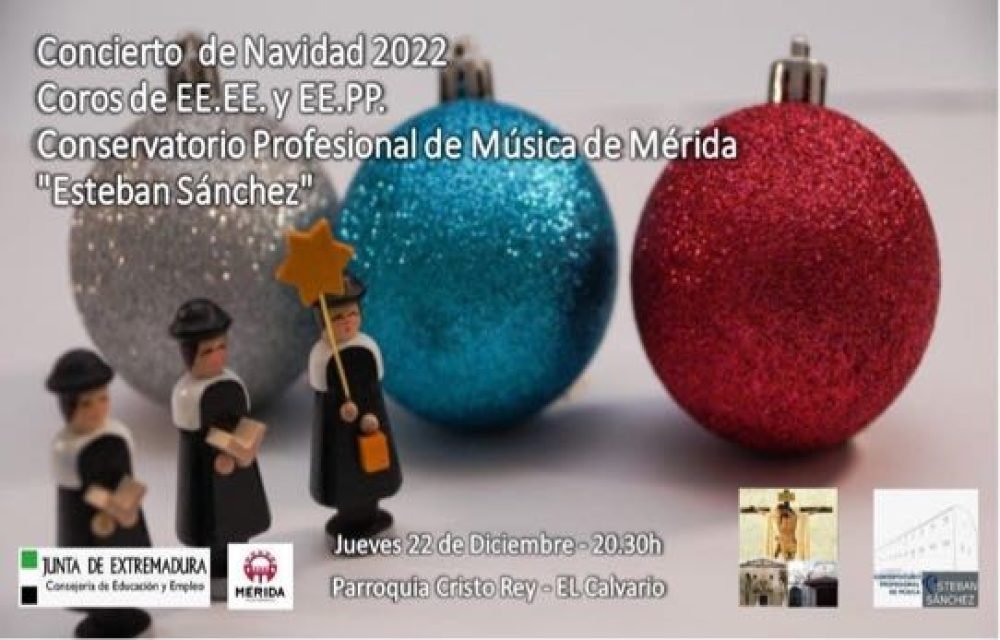Concierto de Navidad Coros de EE.EE y EE.PP Conservatorio Esteban Sánchez
