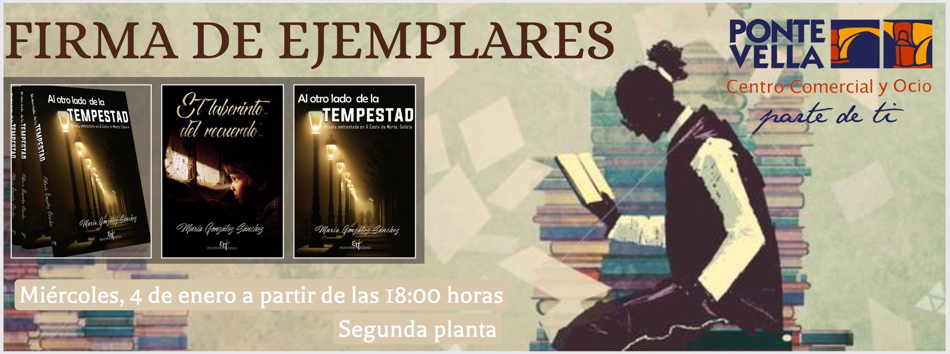 Firma de ejemplares, Al otro lado de la TEMPESTAD