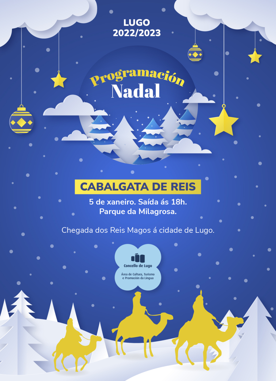 Cabalgata de Reis Magos en Lugo