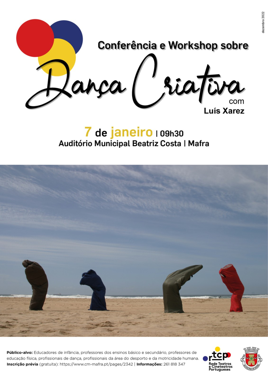 Conferência e Workshop sobre 'Dança Criativa', com Luís Xarez
