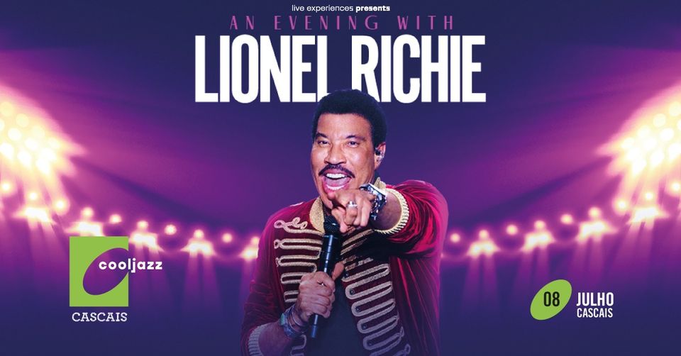Lionel Richie em Cascais para o seu eterno Hello! e muito mais