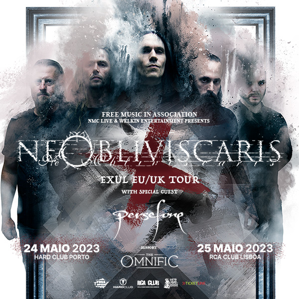 Ne Obliviscaris with Persefone - EXUL Tour in Porto