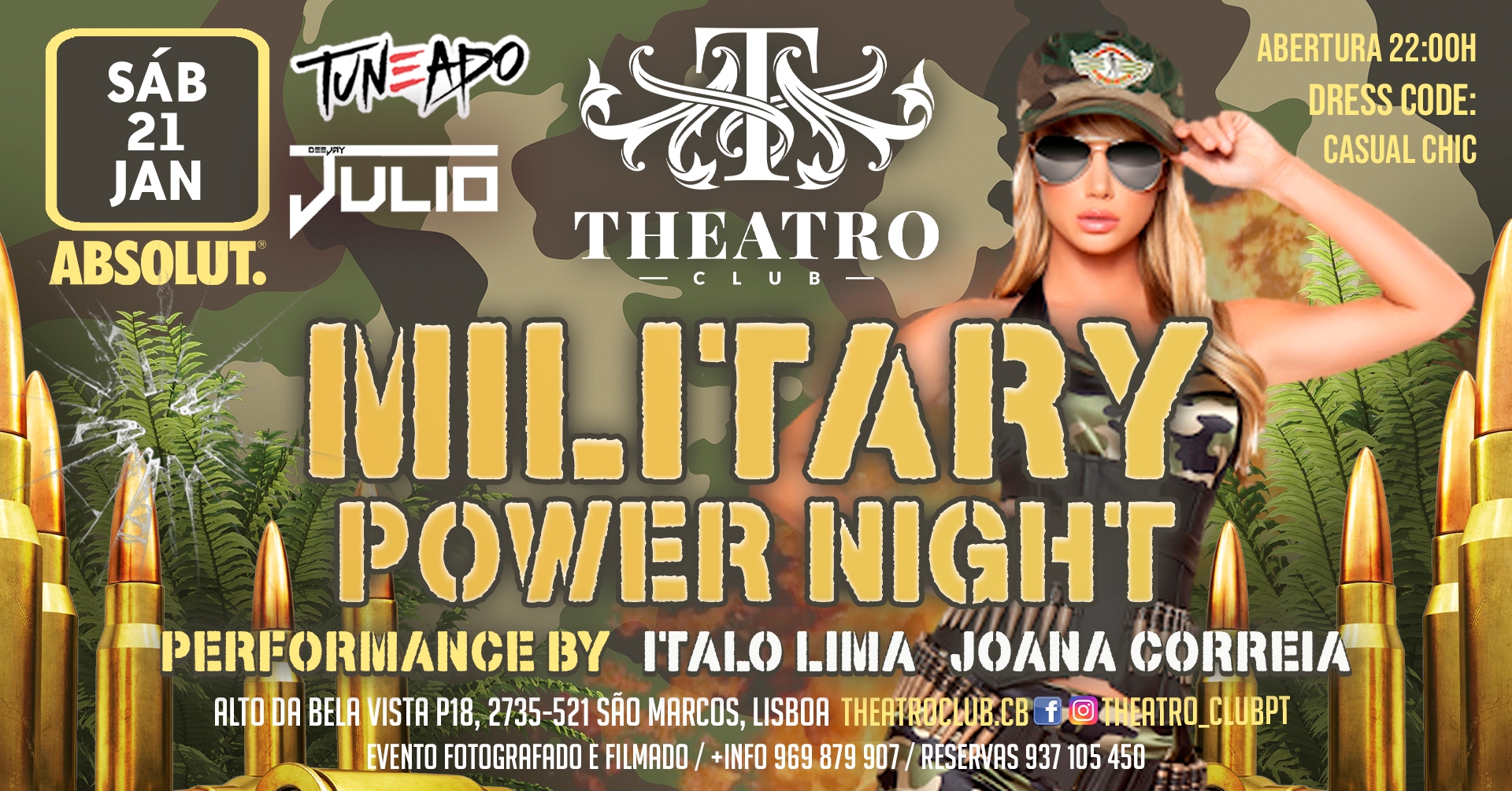 Military Power Night * Dj Júlio & Dj Tuneado