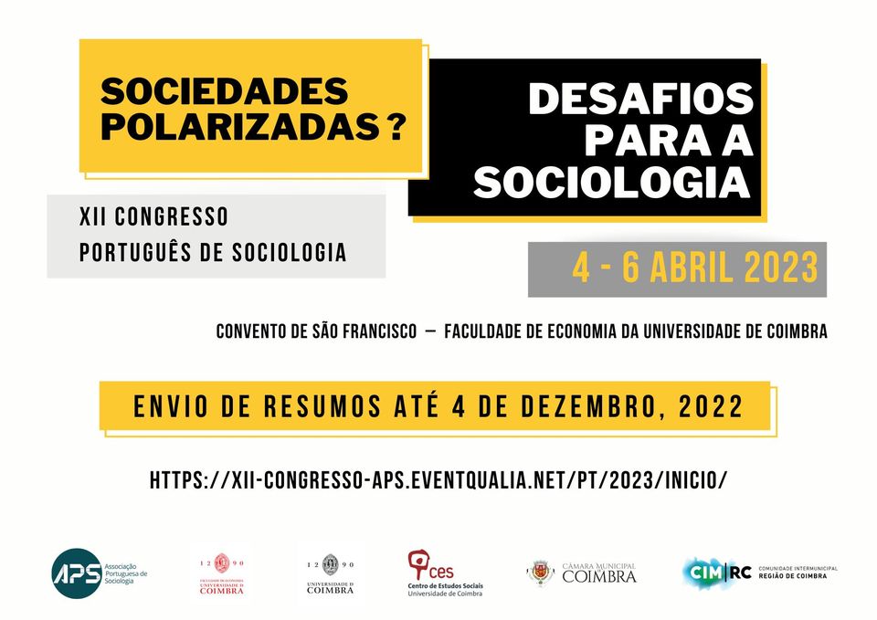 XII Congresso Português de Sociologia