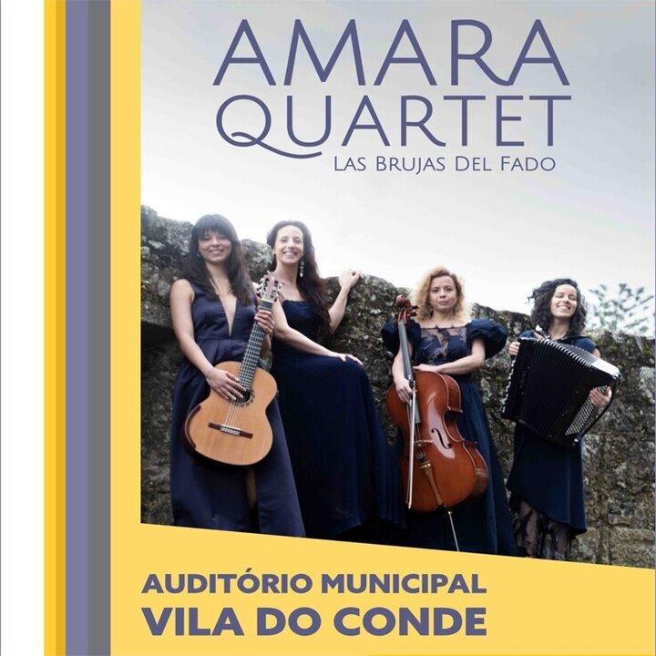 Quarteto de fado Amara Quartet no Auditório Municipal