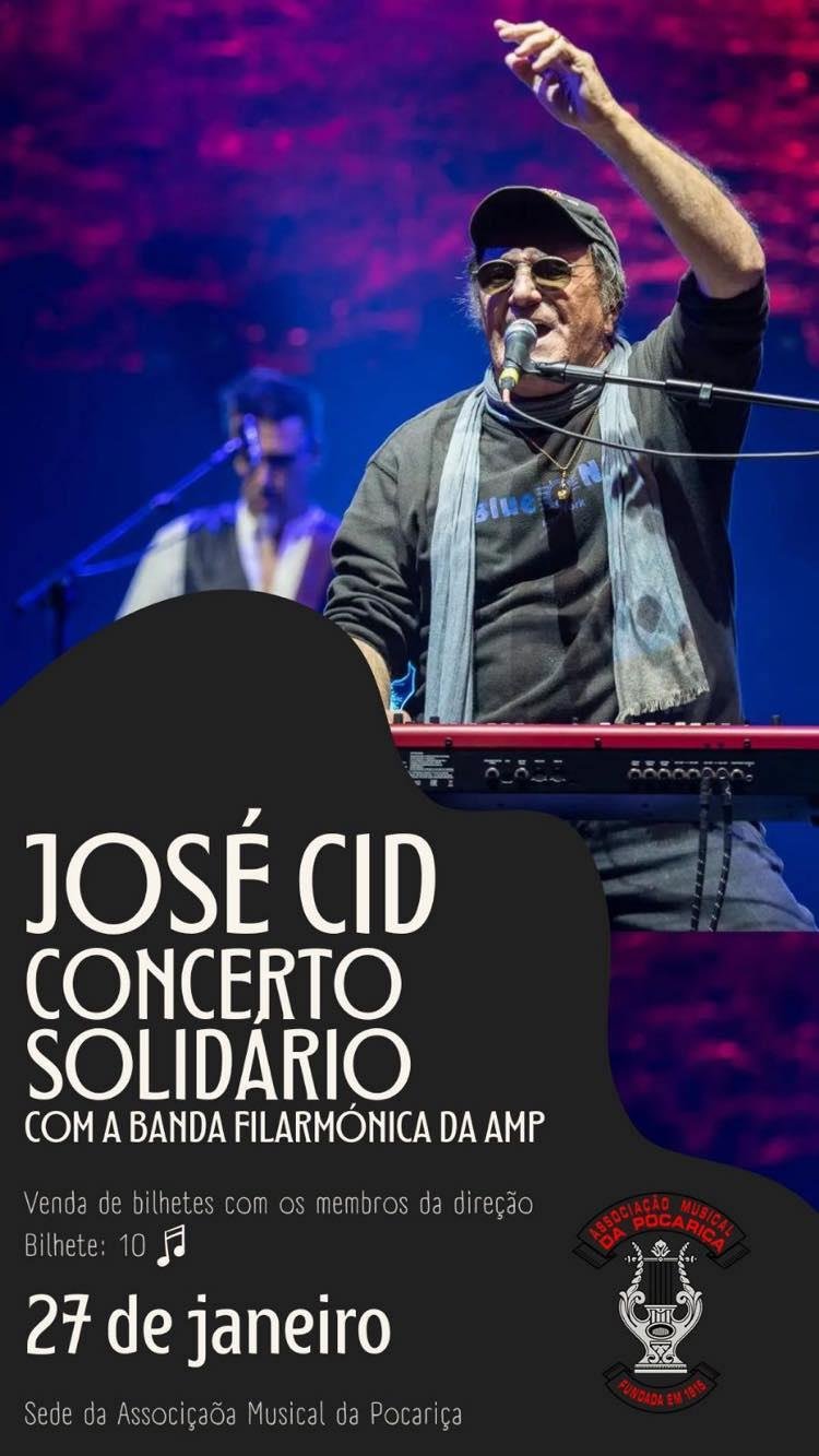 José Cid - Concerto Solidário com a Banda Filarmónica da AMP