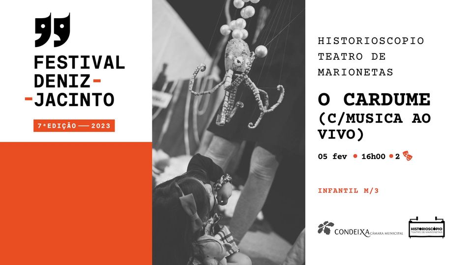 O CARDUME (C/MUSICA AO VIVO) - HISTORIOSCOPIO TEATRO DE MARIONETAS
