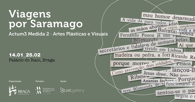 Exposição 'Viagens por Saramago'