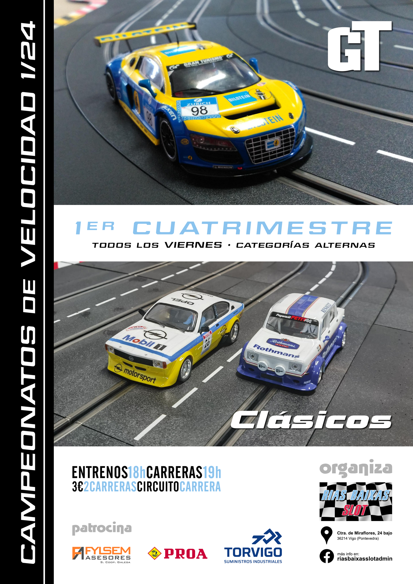 Campeonato GT / Clásicos (velocidad 1/24)