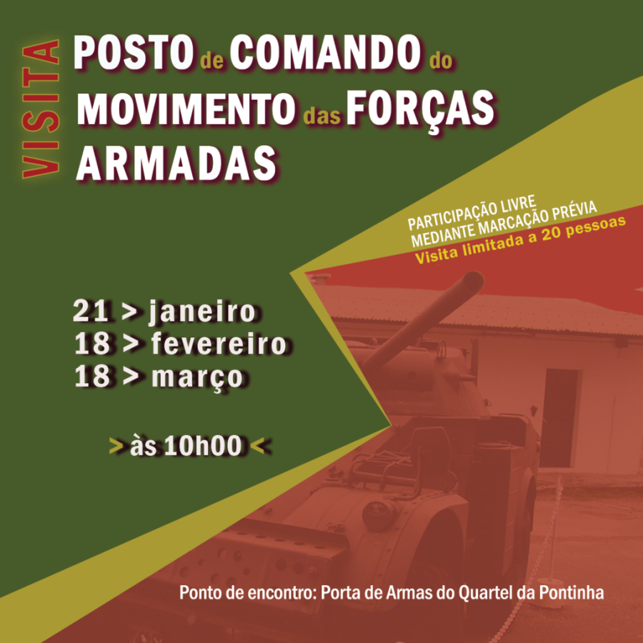 VISITA AO POSTO DE COMANDO DO MOVIMENTO DAS FORÇAS ARMADAS