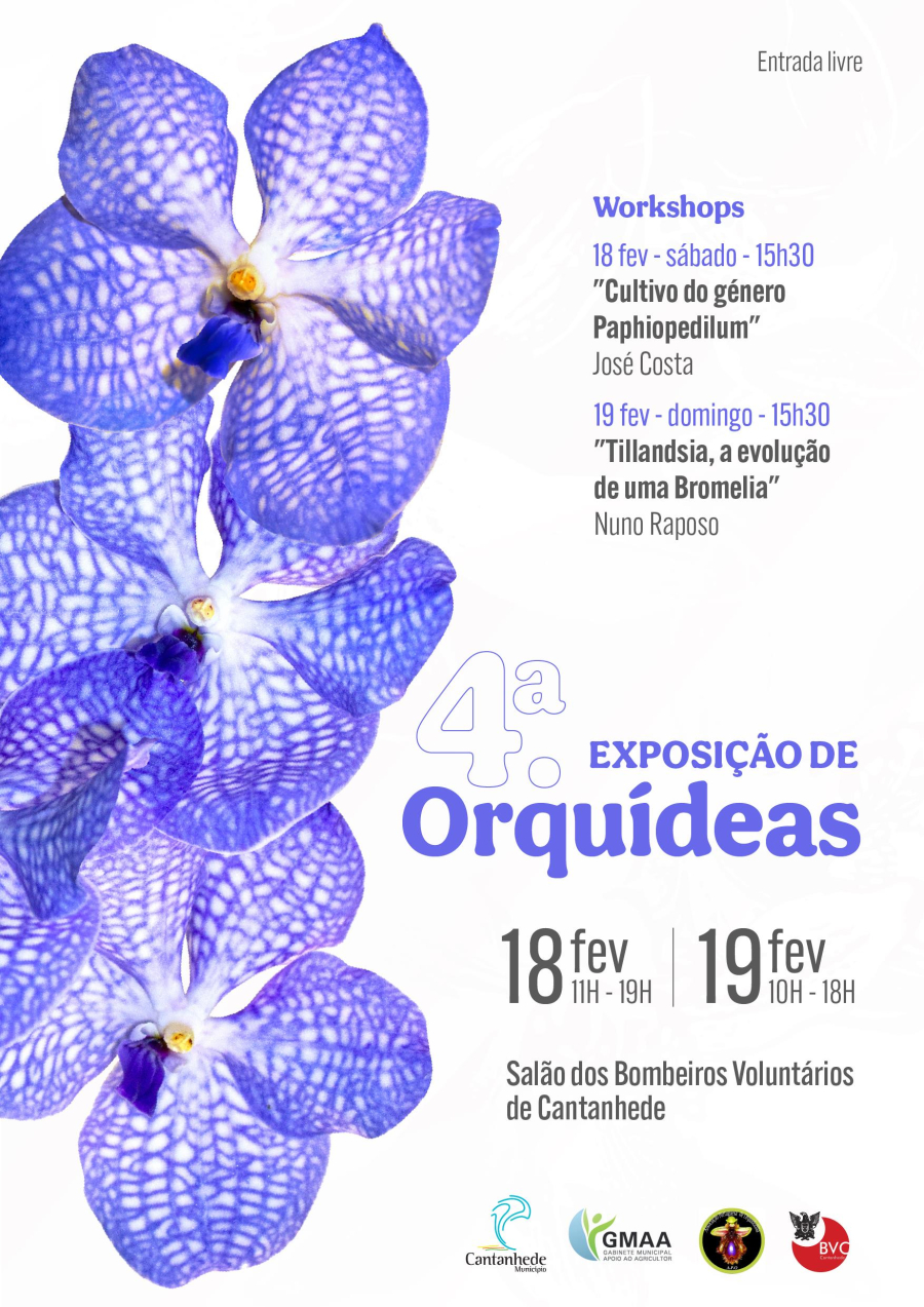 4ª Exposição de Orquídeas de Cantanhede