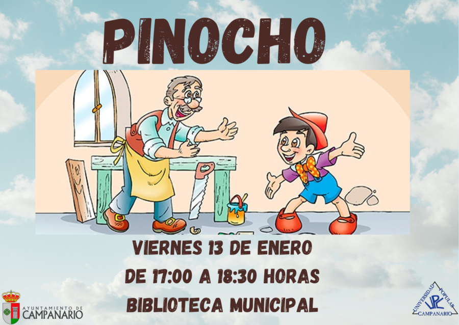 Hora del Cuento: ‘Pinocho’ en la Biblioteca Municipal
