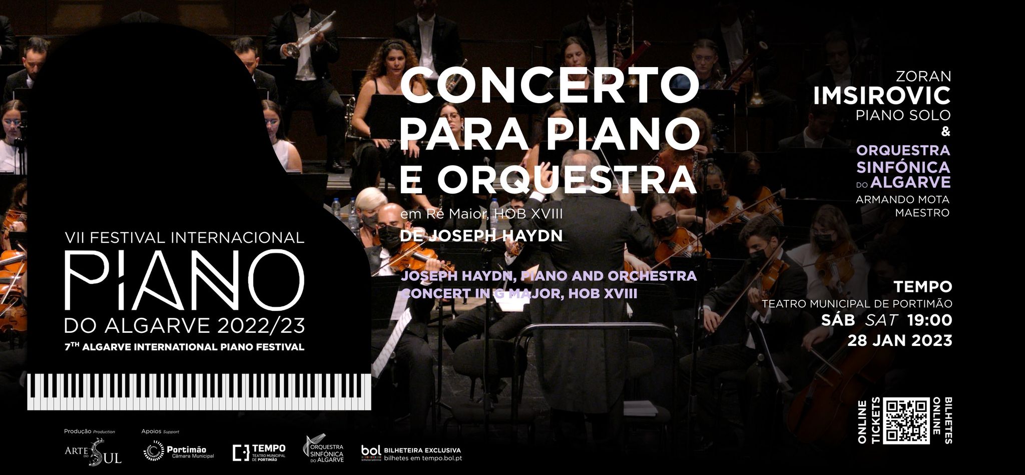 Zoran Imsirovic & Orquestra Sinfónica do Algarve | VII Festival Internacional de Piano do Algarve   