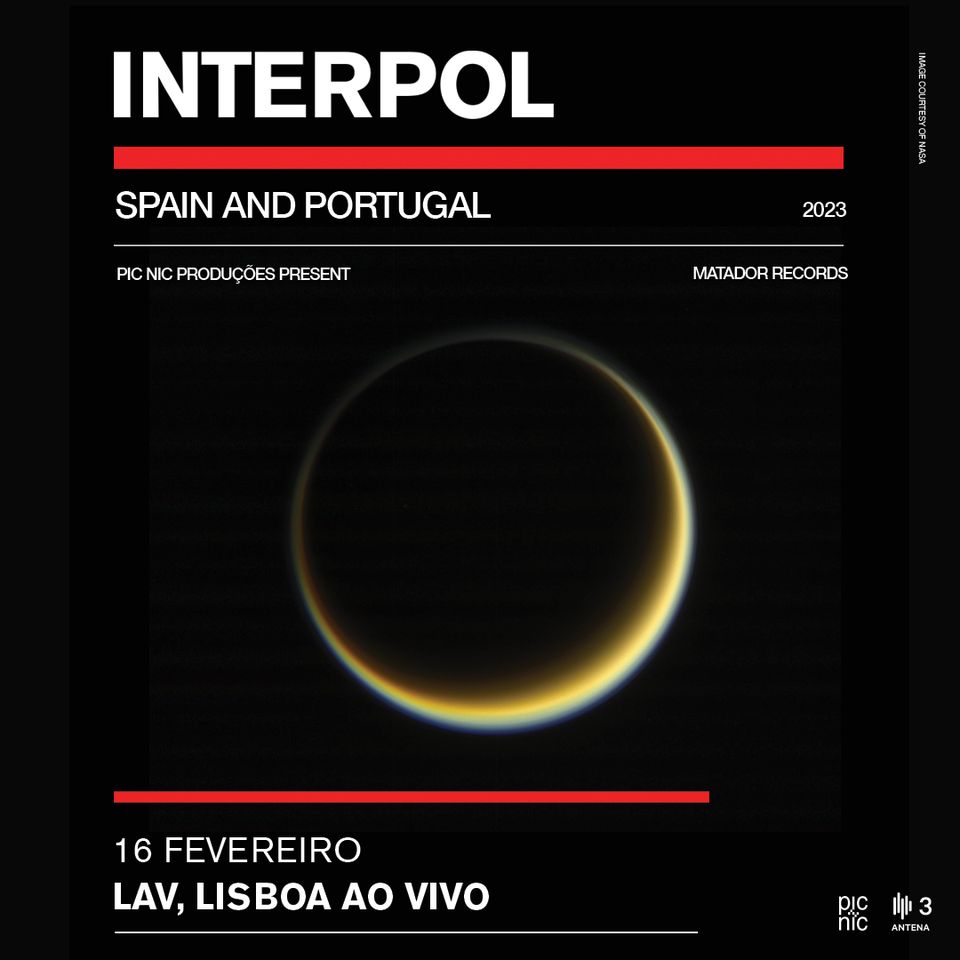 Interpol  LAV, Lisboa Portugal - Viral Agenda