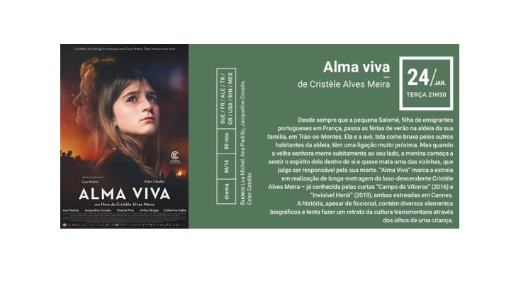 CineTorres - Alma Viva, no Teatro Virgínia