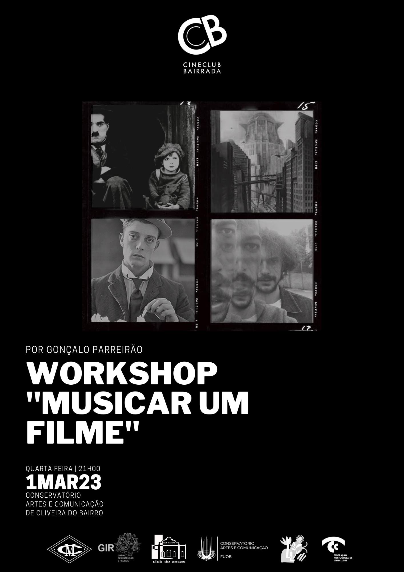 Workshop “Musicar um filme”  por Gonçalo Parreirão