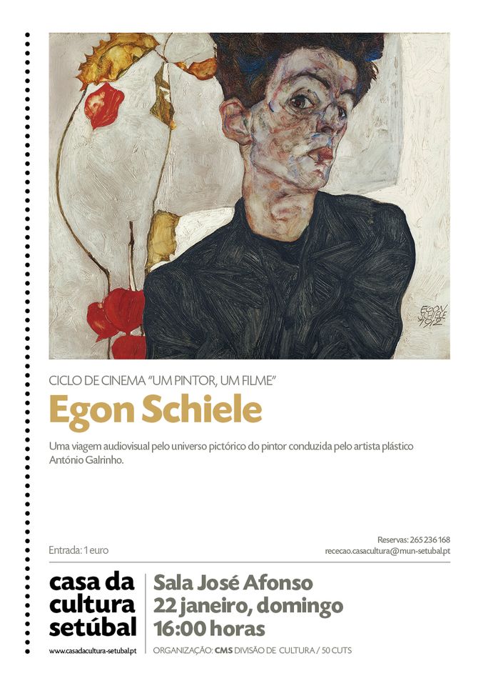 Ciclo de cinema “Um Pintor, Um Filme” - Egon Schiele 