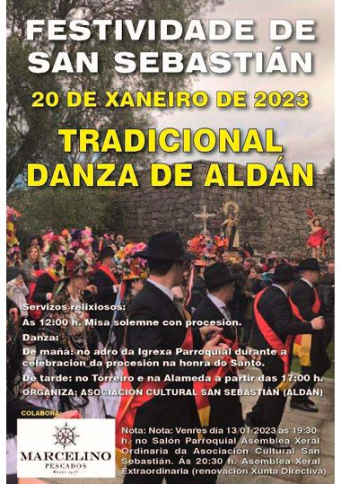 DANZAS ANCESTRAIS DE SAN SEBASTIÁN 2023