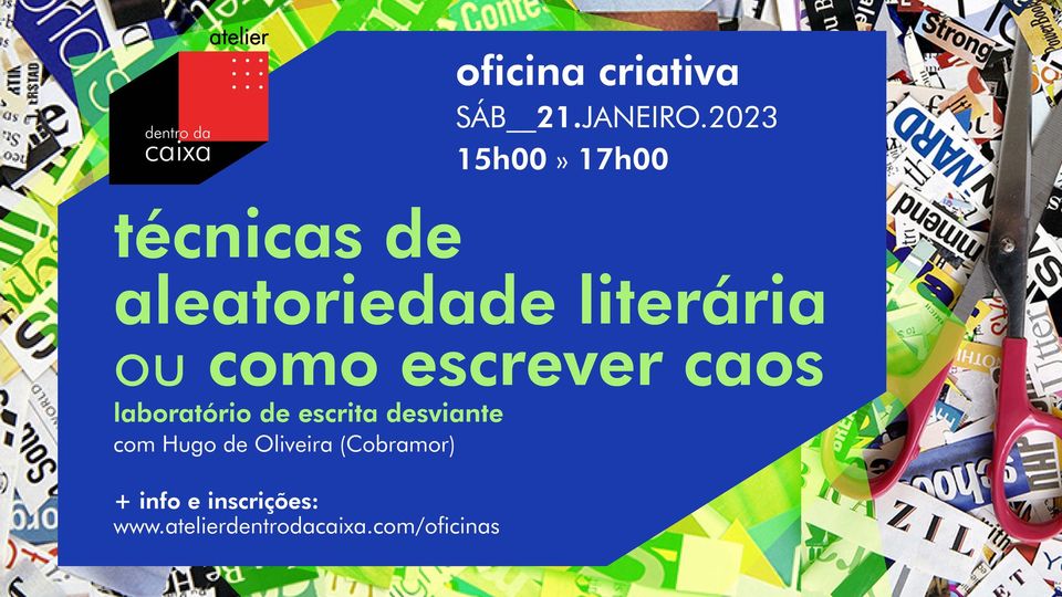 Técnicas de aleatoriedade literária ou como escrever caos