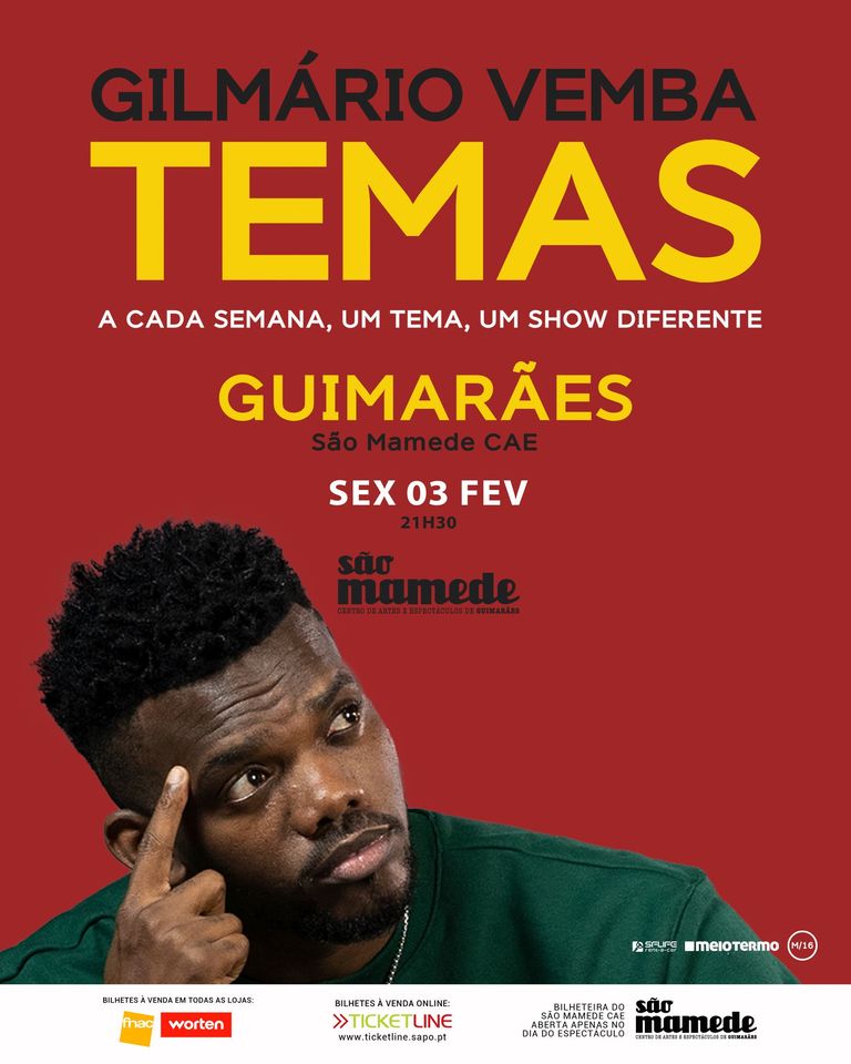 GILMÁRIO VEMBA | 'TEMAS' | SEX 03 FEV